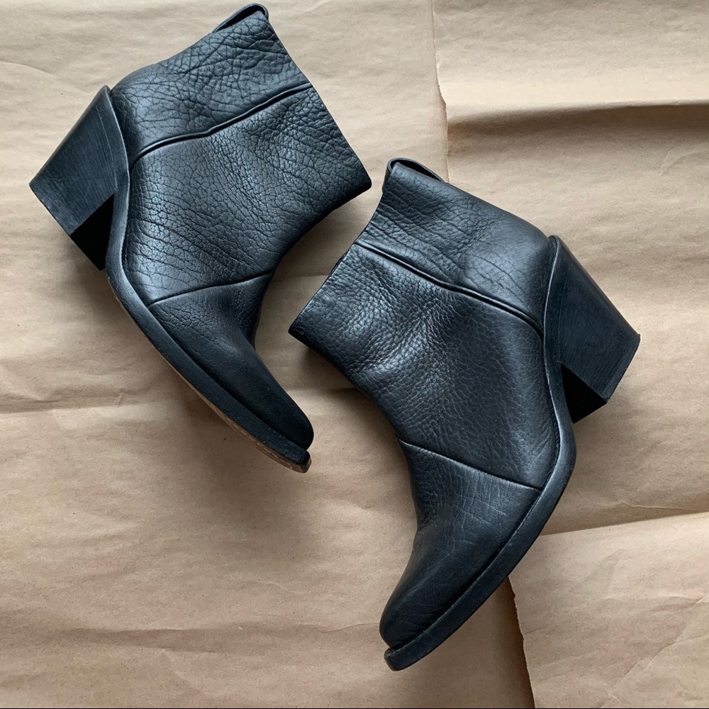 Acne Black Ankle Boots